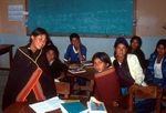 Ученики пятого класса школы в деревне Пука-Пука. 