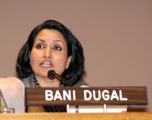 Бани Дугал - главный представитель Международного Сообщества Бахаи в ООН